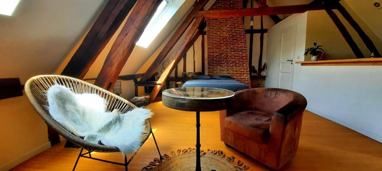 Apartmán Loft De Charme A 150M De La Cathedrale Beauvais Exteriér fotografie